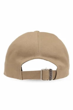 Saint Laurent beżowy Czapka z daszkiem