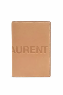 Saint Laurent beżowy Etui na paszport