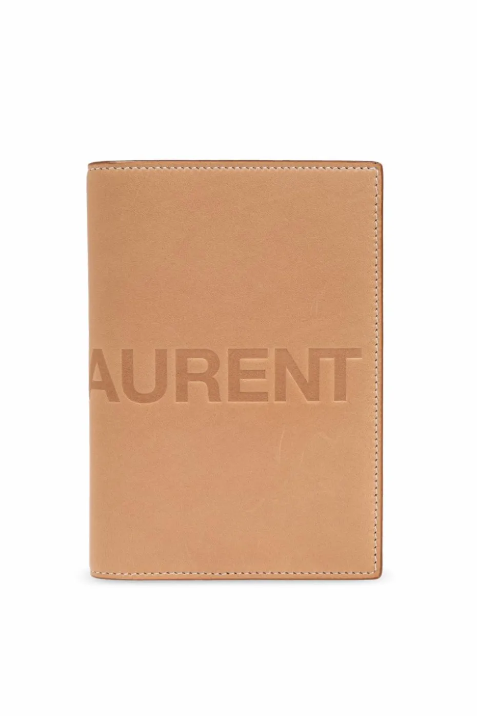 Saint Laurent beżowy Etui na paszport