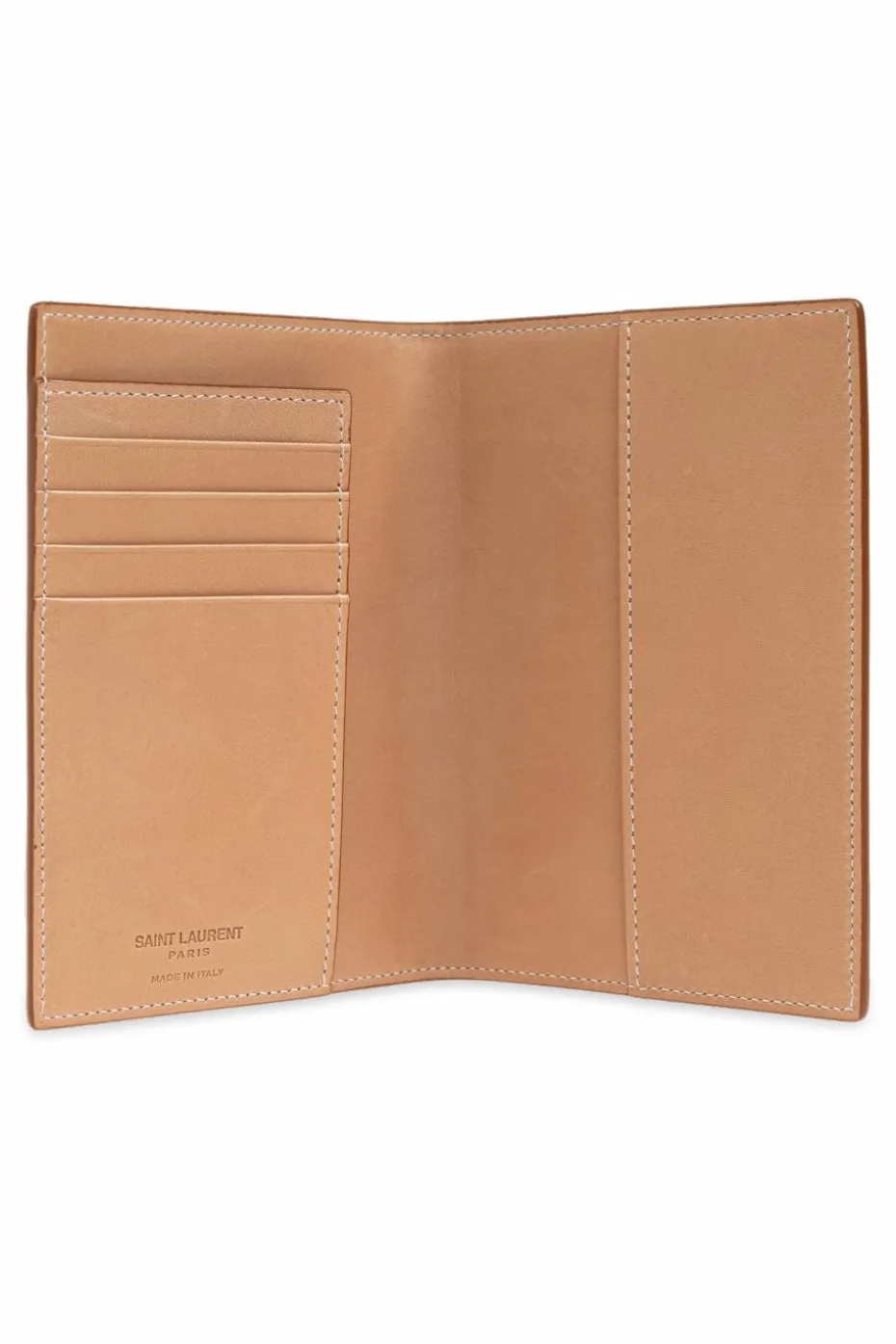 Saint Laurent beżowy Etui na paszport
