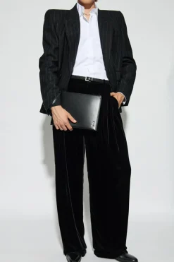 Saint Laurent BIAŁY Bawełniana koszula