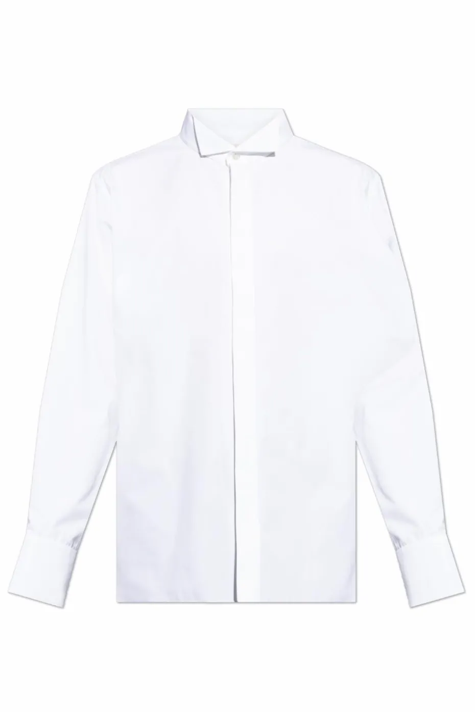 Saint Laurent BIAŁY Bawełniana koszula