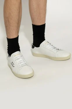 Saint Laurent BIAŁY Buty sportowe ‘Court Classic SL/06’