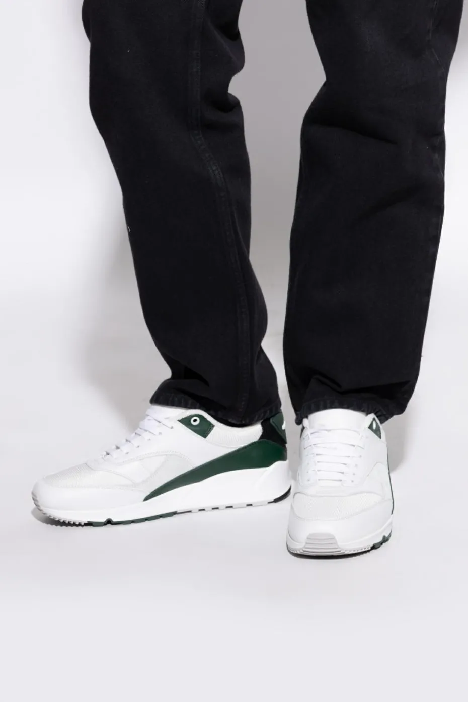 Saint Laurent BIAŁY Buty sportowe z logo