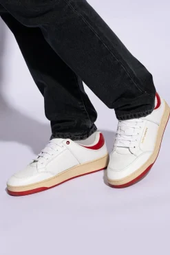 Saint Laurent BIAŁY Buty sportowe z logo