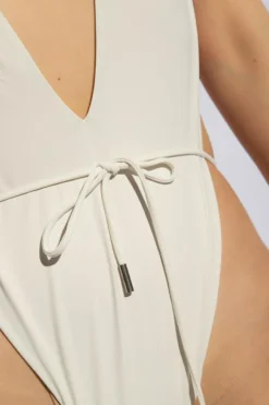 Saint Laurent BIAŁY Kostium jednoczęściowy