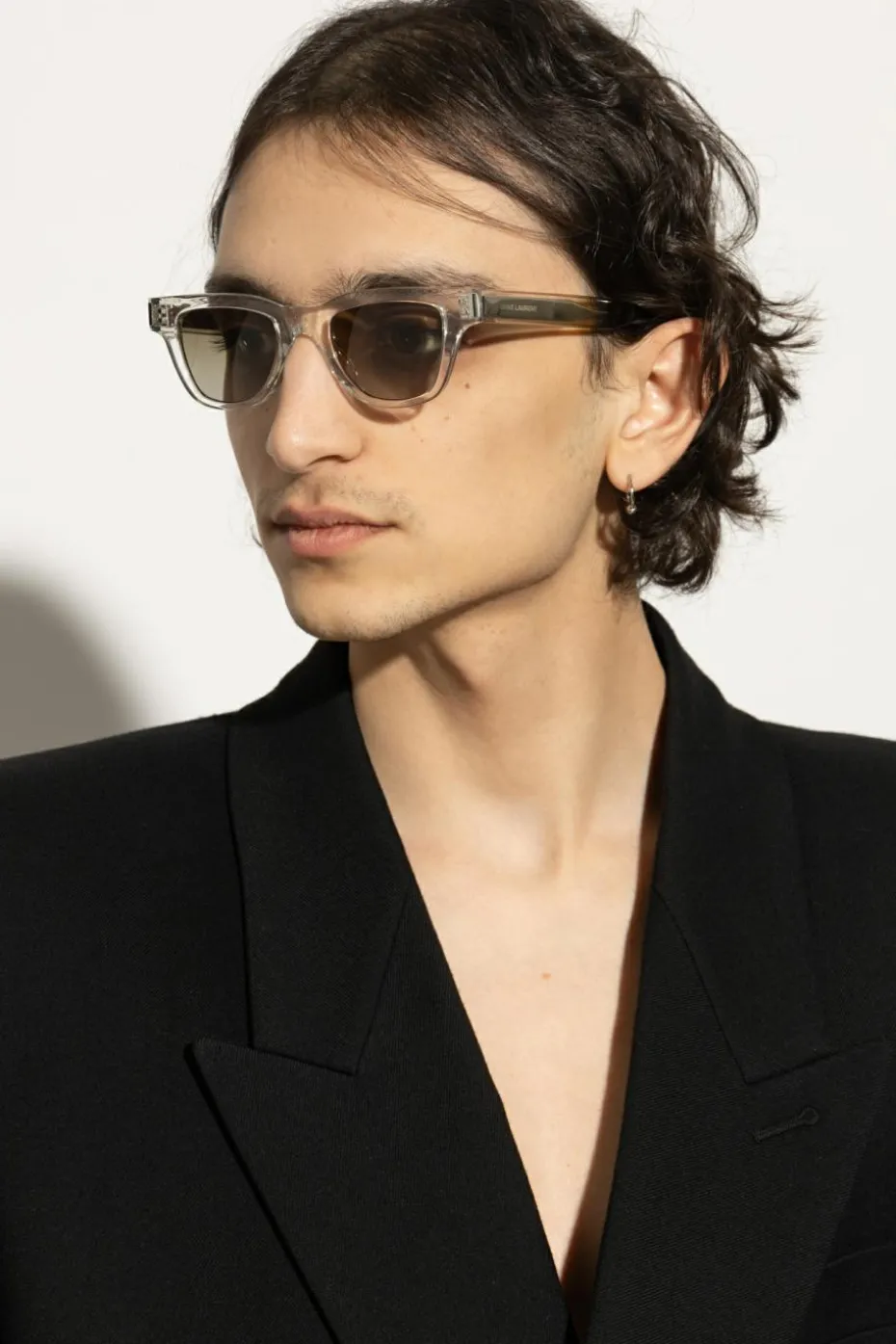 Saint Laurent BIAŁY Okulary przeciwsłoneczne `SL 789`