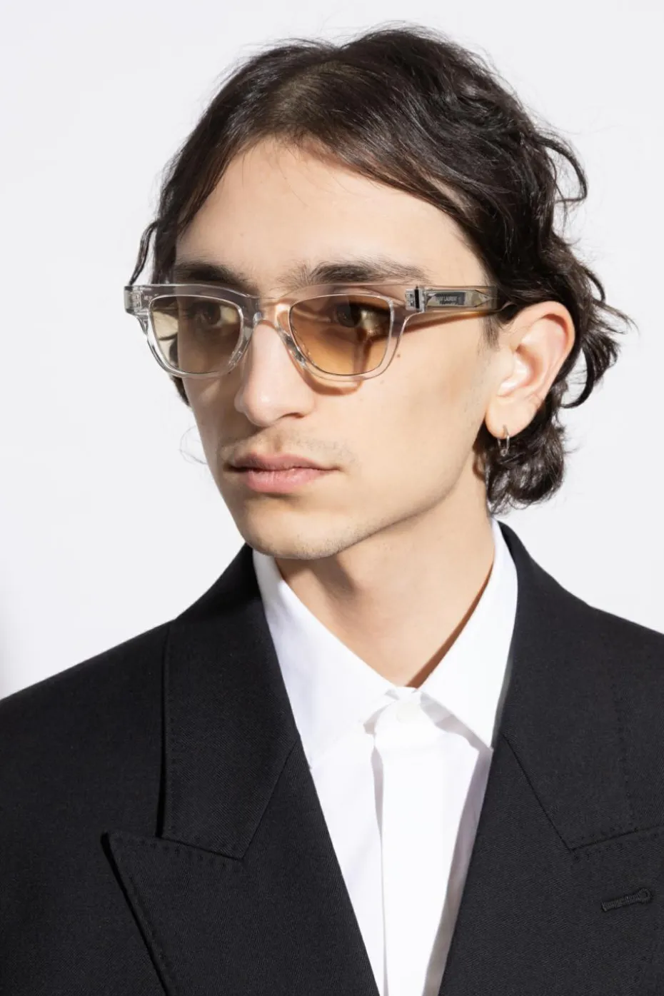 Saint Laurent BIAŁY Okulary przeciwsłoneczne `SL 789 JACQUES`