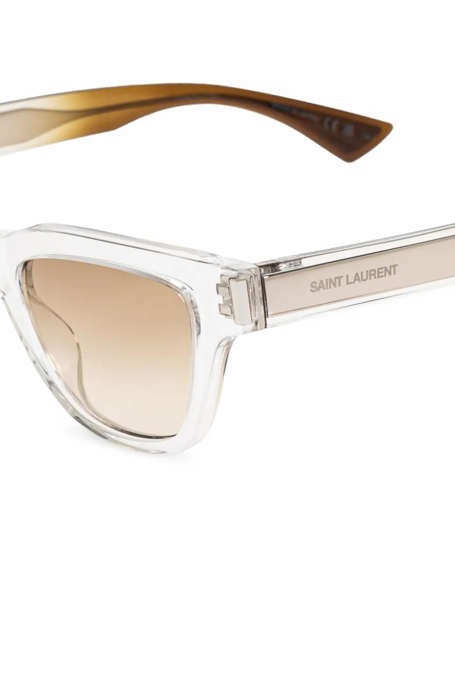 Saint Laurent BIAŁY Okulary przeciwsłoneczne `SL 789 JACQUES`