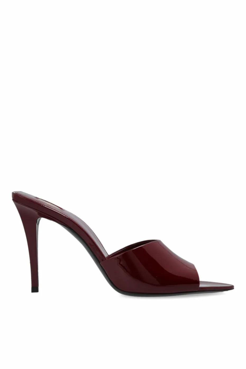 Saint Laurent BORDO Klapki na obcasie `Romy`