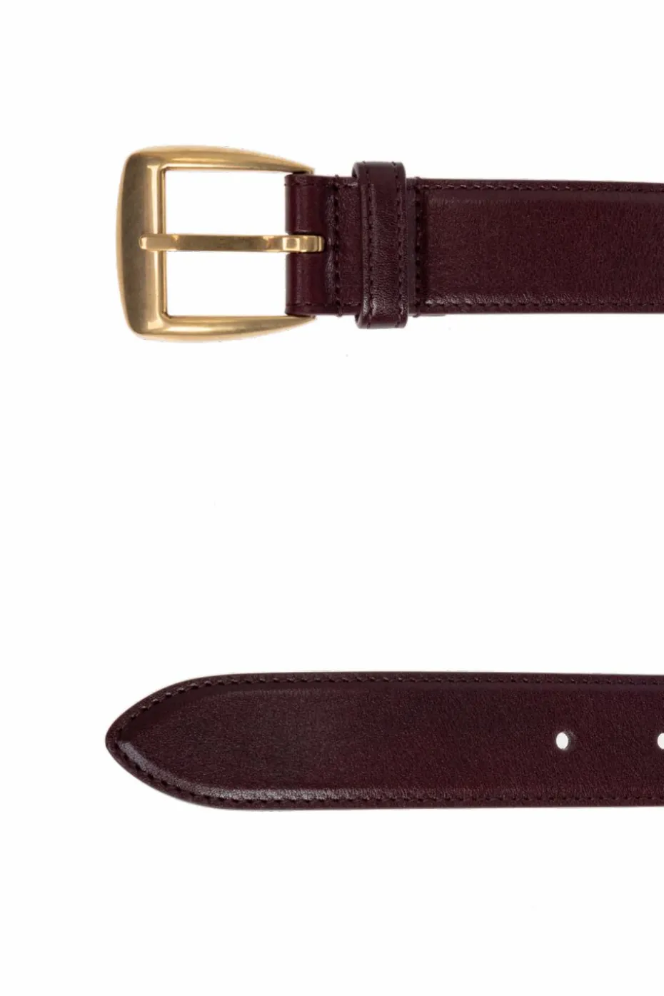 Saint Laurent BORDO Skórzany pasek