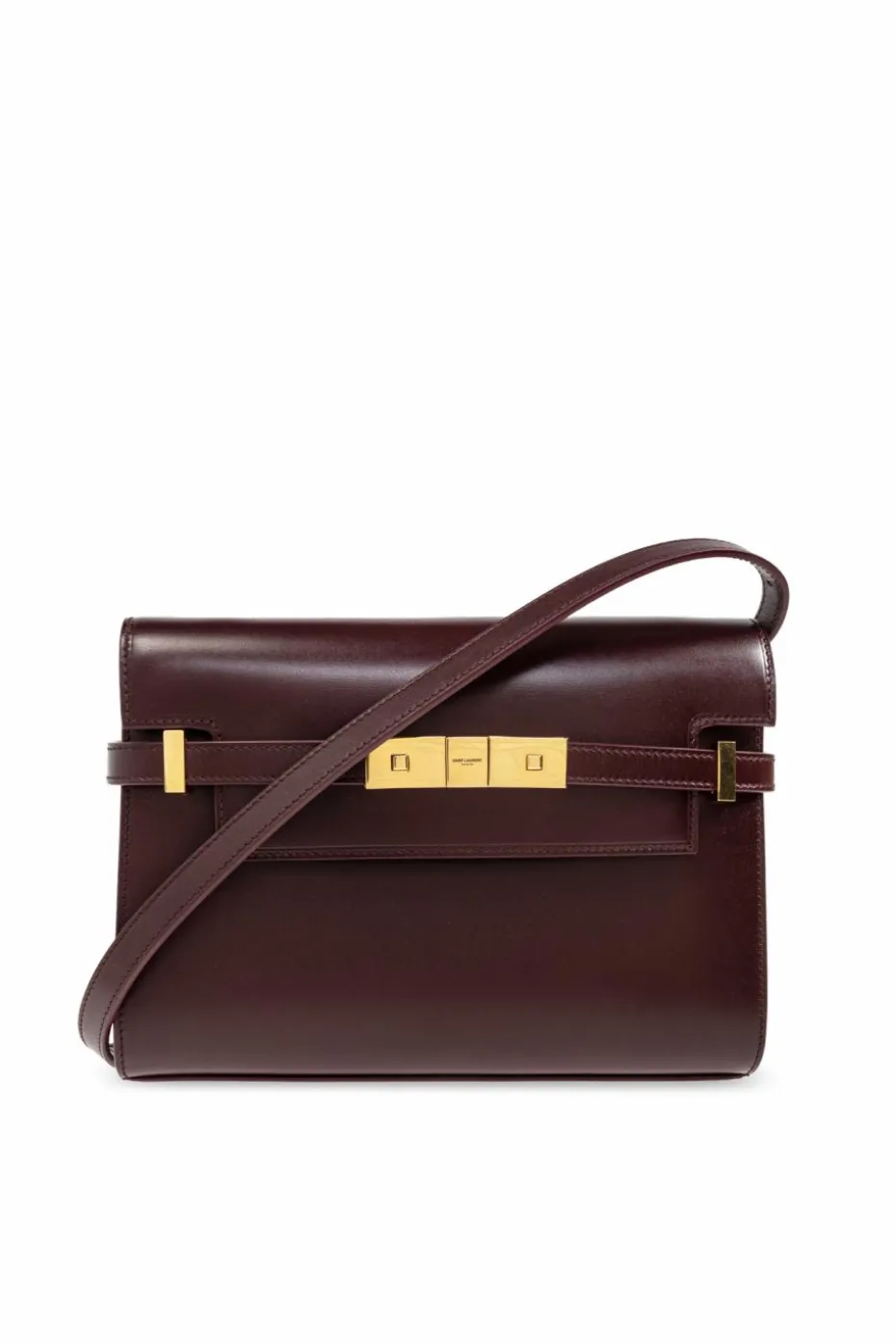 Saint Laurent BORDO Torba na ramię ‘Manhattan Small’