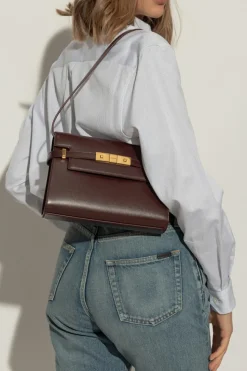 Saint Laurent BORDO Torba na ramię ‘Manhattan Small’