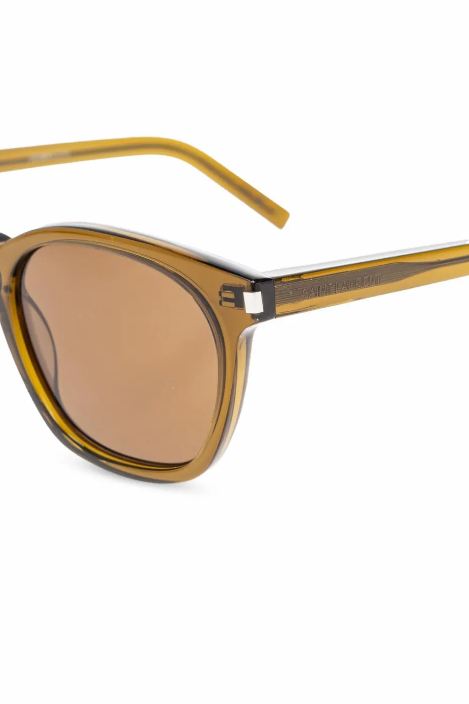 Saint Laurent BRĄZOWY Okulary przeciwsłoneczne `SL 28`