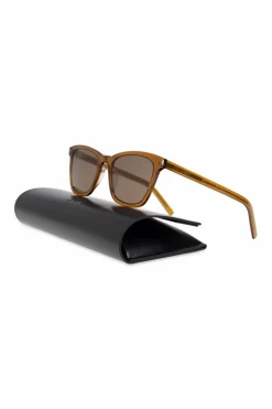 Saint Laurent BRĄZOWY Okulary przeciwsłoneczne ‘SL 716’