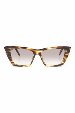 Saint Laurent BRĄZOWY Okulary przeciwsłoneczne ‘SL 276 MICA’