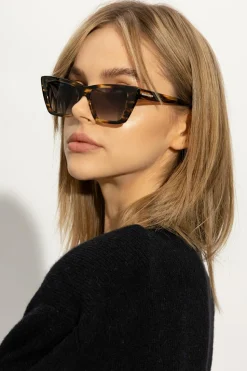 Saint Laurent BRĄZOWY Okulary przeciwsłoneczne ‘SL 276 MICA’