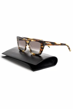 Saint Laurent BRĄZOWY Okulary przeciwsłoneczne ‘SL 276 MICA’