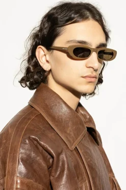 Saint Laurent BRĄZOWY Okulary przeciwsłoneczne `SL 557 SHADE`