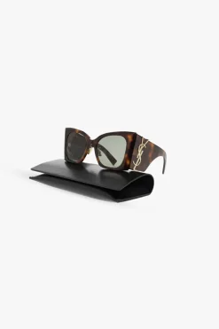 Saint Laurent BRĄZOWY Okulary przeciwsłoneczne ‘SL M119 Blaze’