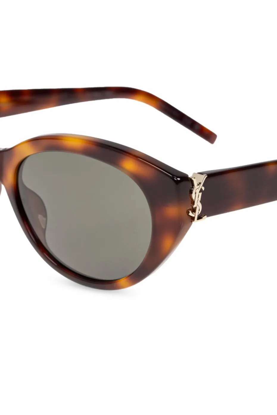 Saint Laurent BRĄZOWY Okulary przeciwsłoneczne `SL M148`