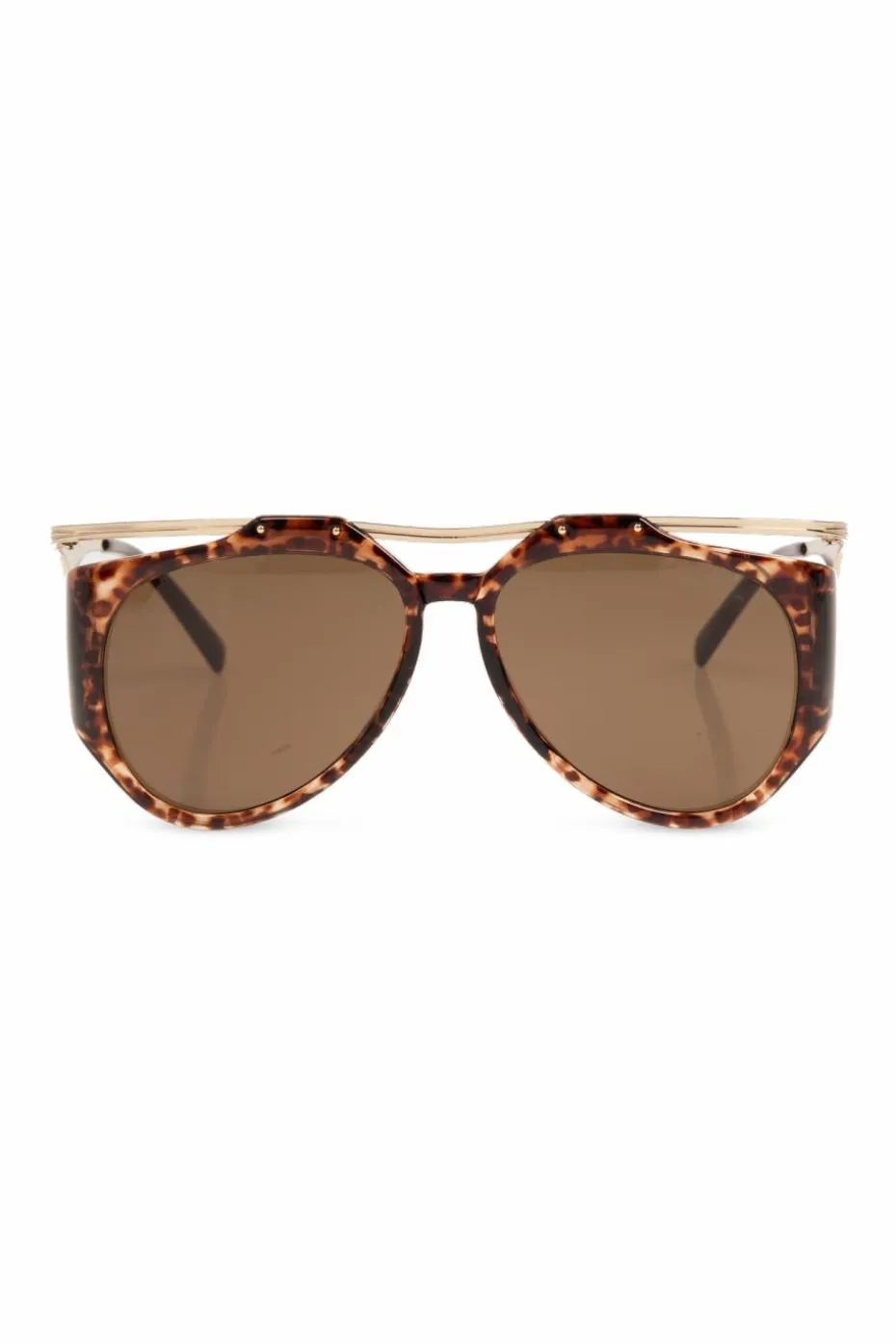 Saint Laurent BRĄZOWY Okulary przeciwsłoneczne ‘SL M137 Amelia’