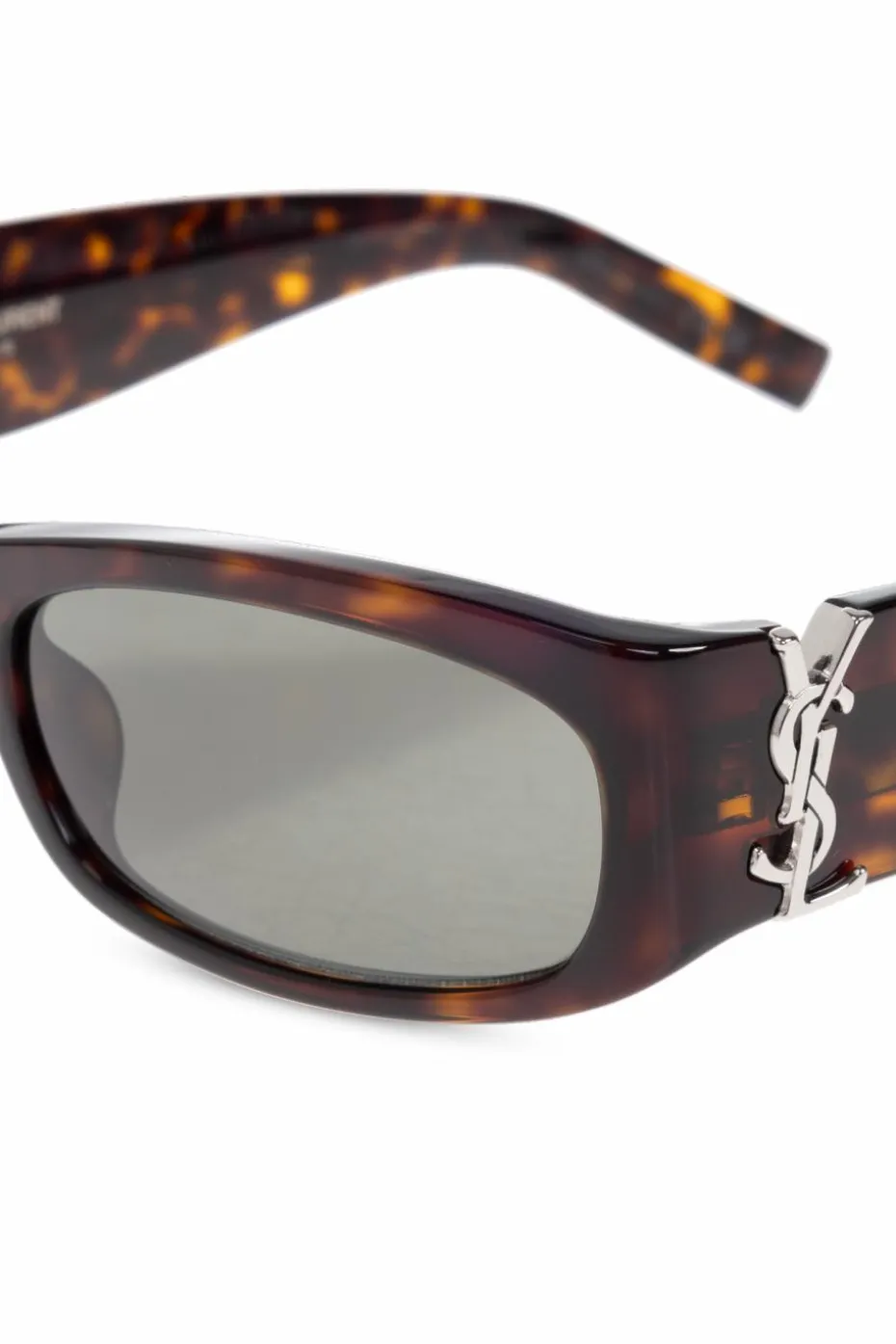 Saint Laurent BRĄZOWY Okulary przeciwsłoneczne `SL M152`