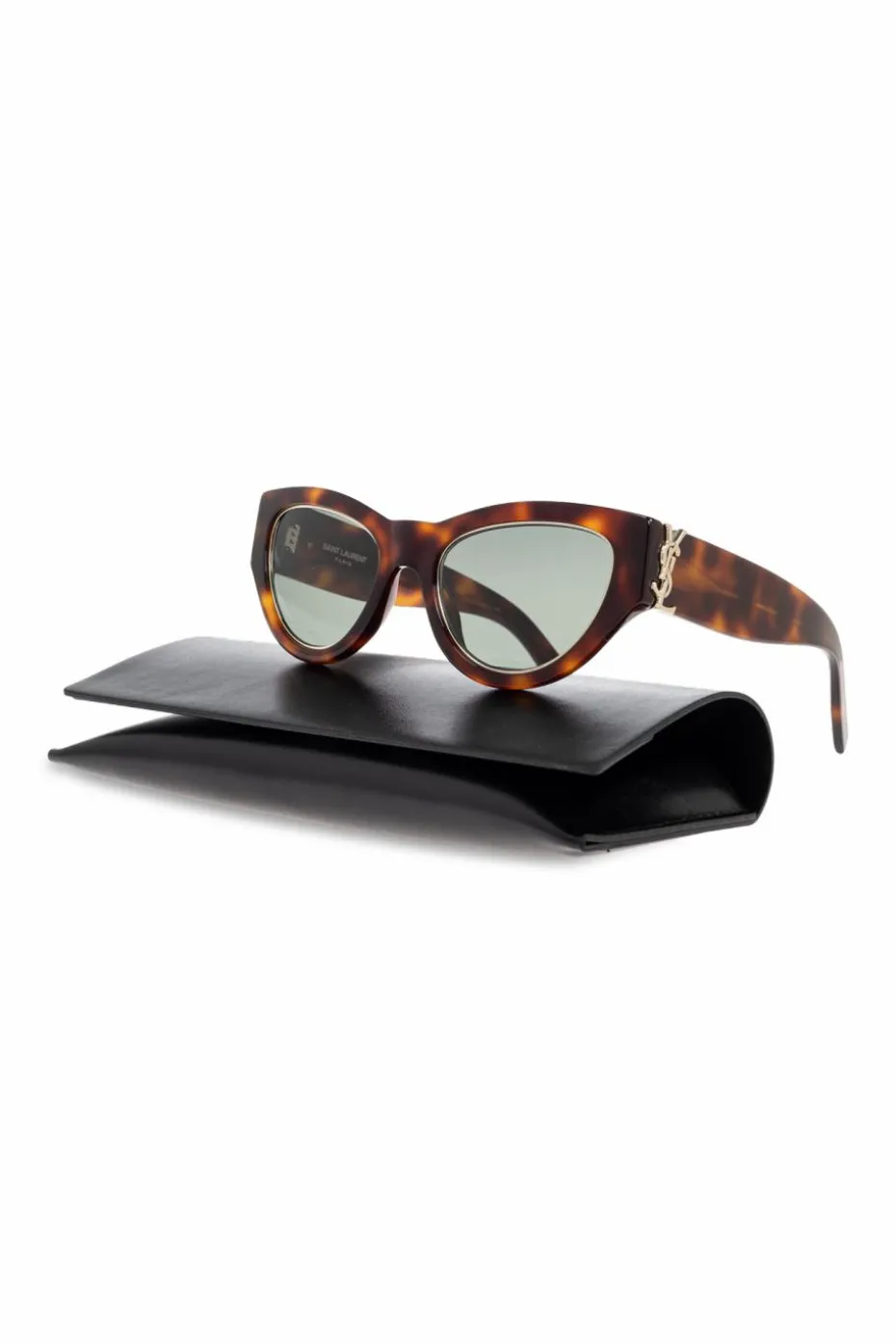 Saint Laurent BRĄZOWY Okulary przeciwsłoneczne `SL M94`