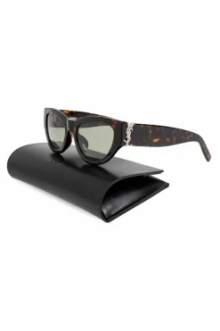 Saint Laurent BRĄZOWY Okulary przeciwsłoneczne `SL M94/F`