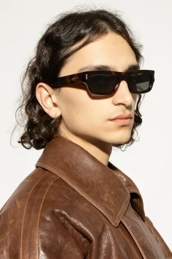Saint Laurent BRĄZOWY Okulary przeciwsłoneczne `SL 837`