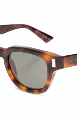 Saint Laurent BRĄZOWY Okulary przeciwsłoneczne `SL 838`