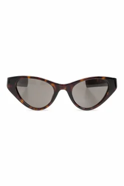 Saint Laurent BRĄZOWY Okulary przeciwsłoneczne `SL M144`