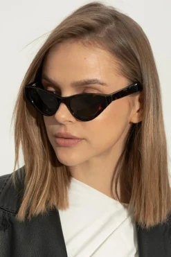 Saint Laurent BRĄZOWY Okulary przeciwsłoneczne `SL M144`
