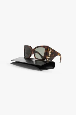 Saint Laurent BRĄZOWY Okulary przeciwsłoneczne ‘SL M119 Blaze’