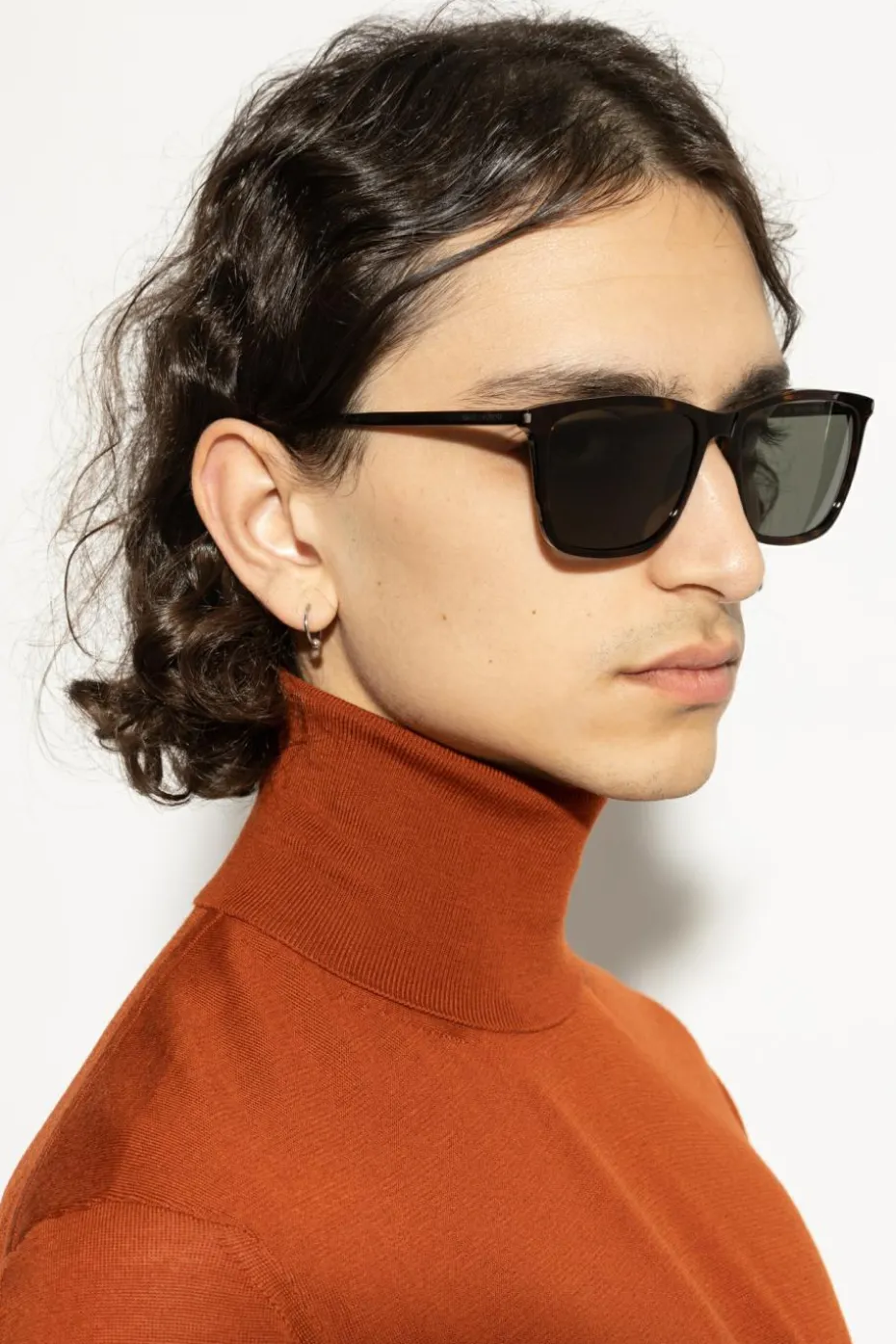 Saint Laurent BRĄZOWY Okulary przeciwsłoneczne `SL 851`
