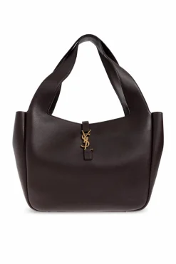 Saint Laurent BRĄZOWY Torba `LE 5 _x001a_ 7 BEA` typu `shopper`