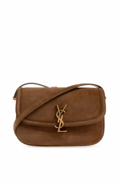 Saint Laurent BRĄZOWY Torba ‘Solferino Medium’
