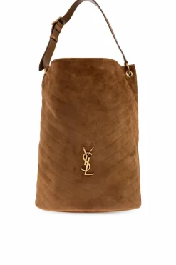 Saint Laurent BRĄZOWY Torba `Nikki Suple` typu `shopper`