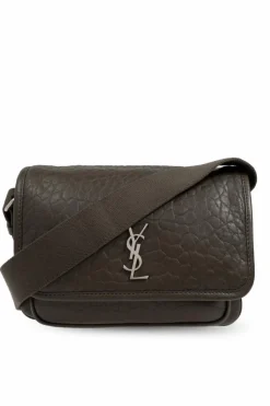 Saint Laurent BRĄZOWY Torba na ramię `Niki`