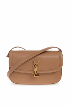 Saint Laurent BRĄZOWY Torba ‘Solferino Medium’