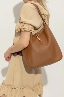 Saint Laurent BRĄZOWY Torba na ramię `LE 5 a 7 Large`