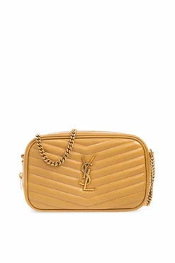 Saint Laurent BRĄZOWY Torba na ramię ‘Lou Mini’
