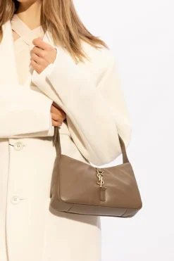 Saint Laurent BRĄZOWY Torba na ramię ‘Le 5 A 7’