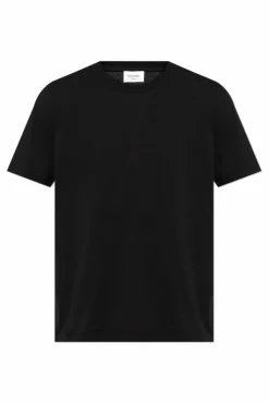 Saint Laurent CZARNY Bawełniany t-shirt