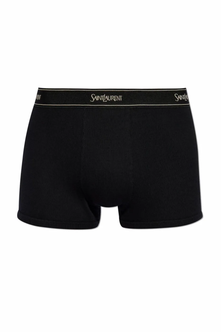 Saint Laurent CZARNY Bawełniane bokserki