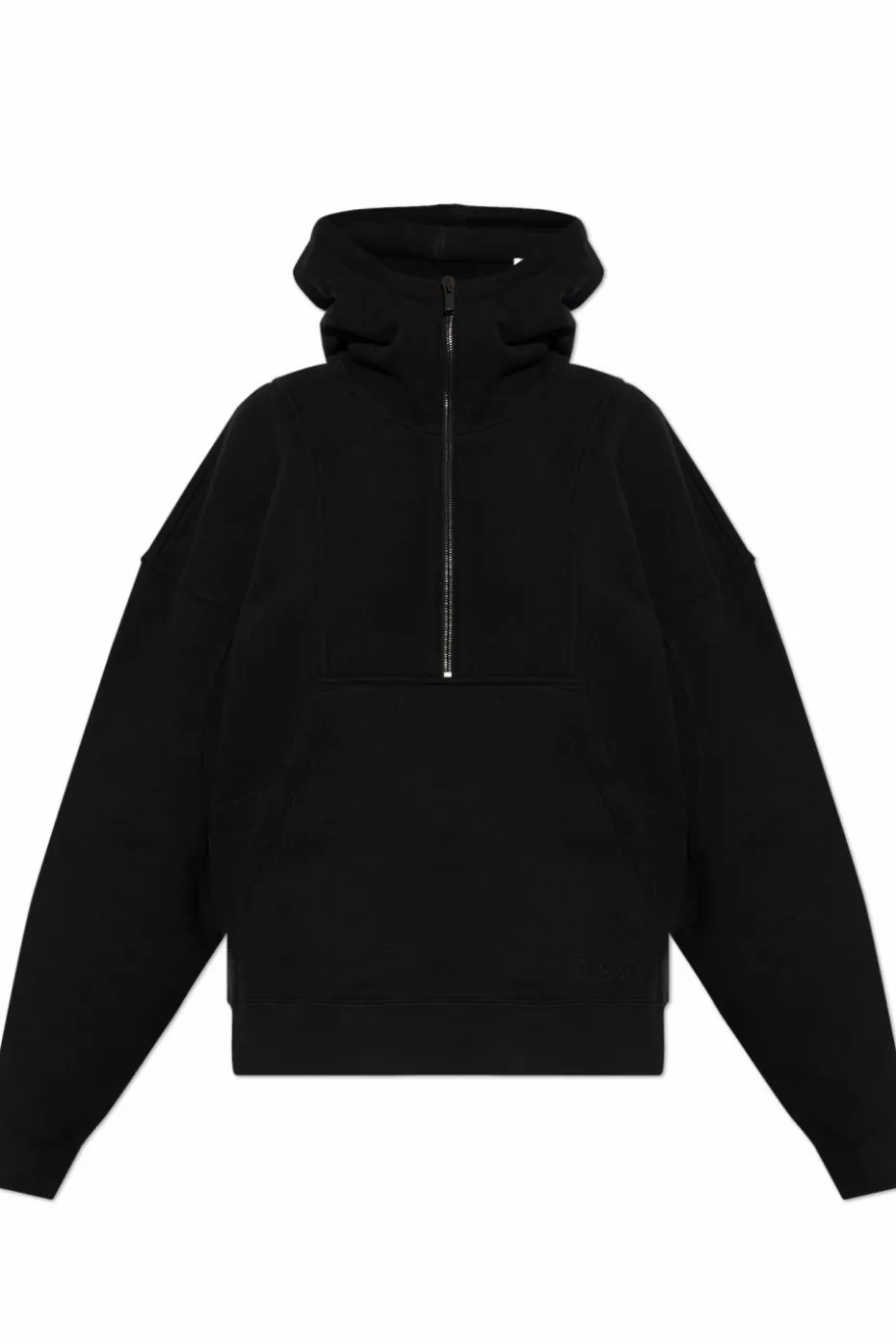 Saint Laurent CZARNY Bluza z kapturem