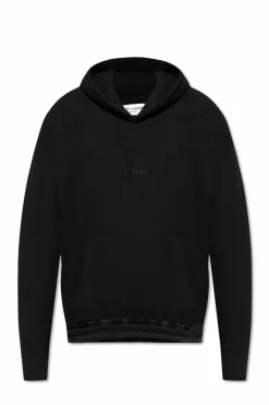 Saint Laurent CZARNY Bluza z logo