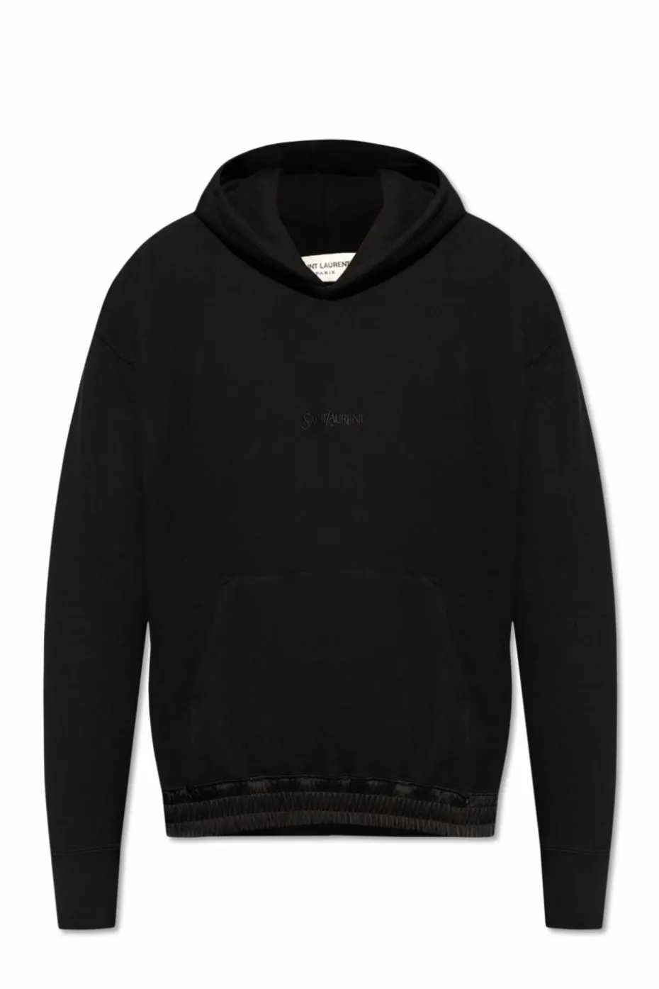 Saint Laurent CZARNY Bluza z logo