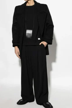 Saint Laurent CZARNY Bluza z logo