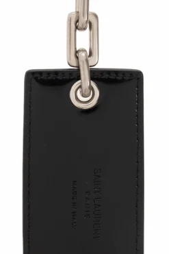 Saint Laurent CZARNY Brelok do kluczy